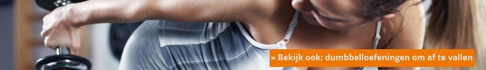 Afvallen met dumbbells