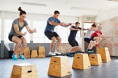 Krachttraining volleyballers