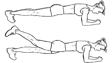 Plank Leg LIfts