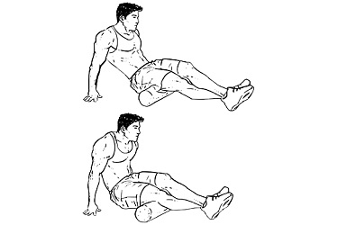 Hamstring stretch