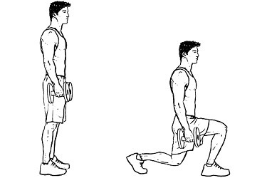 Walking lunges