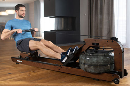 Afvallen roeitrainer