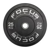 Olympische halterschijf 50 mm - Focus Fitness Bumper plate