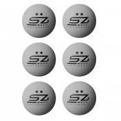Tafeltennisballen - Senz Sports - 2 sterren - 6 stuks