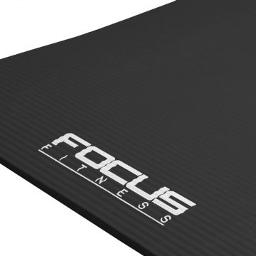 Fitnessmat - Focus Fitness NBR - Zwart 