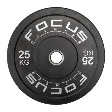 Olympische halterschijf 50 mm - Focus Fitness Bumper plate
