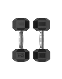Focus Fitness - Hexa Dumbbell - 8 kg