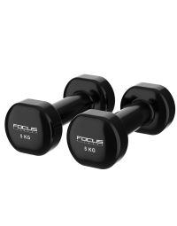 Vinyl dumbbell - 5 kg
